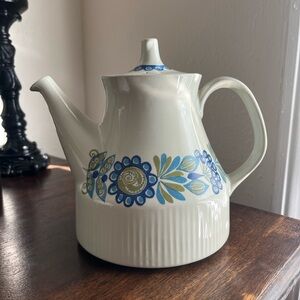 Vintage Figgjo Norway Turi Gramstad Oliver Teapot w/ lid 1970s earthenware